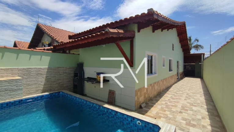 Imagem Casa à venda, 85 m por R$ 369.900,00 - Jussara - Mongaguá/SP