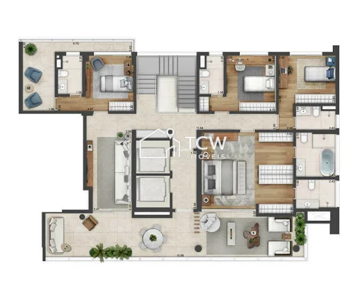 Imagem Apartamento Cobertura Duplex no Itaim Bibi