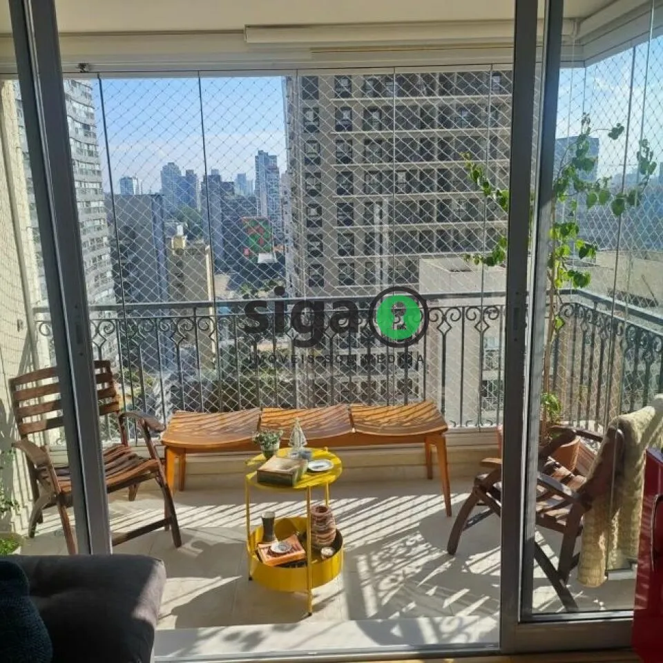Foto do imóvel Apartamento a venda no Brooklin, de 100 m2, 3 quartos e 2 vagas.
