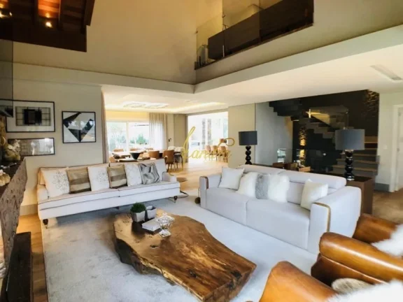 Imagem Lindo sobrado no Aspen Mountain de Gramado com 05 suítes mobiliado e decorado