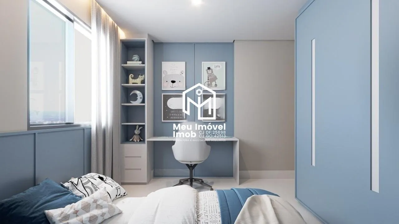 Imagem Apartamento 2 Quartos 1 Suíte 1 Vaga 61,78m² Luziânia
