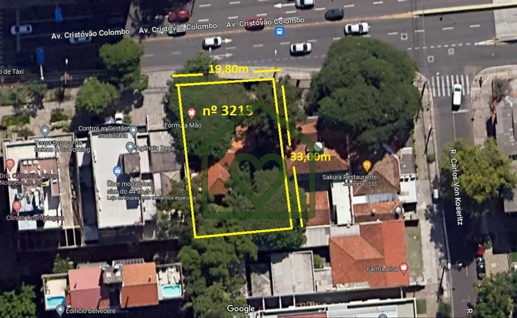 Imagem Oportunidade de negócio na Rua Cristóvão Colombo, próxima à terceira perimetral. Terreno plano ...