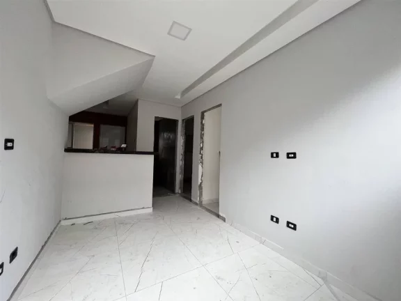Imagem Casa de Condomínio com 2 dorms, Maracanã, Praia Grande - R$ 395 mil, Cod: 2357