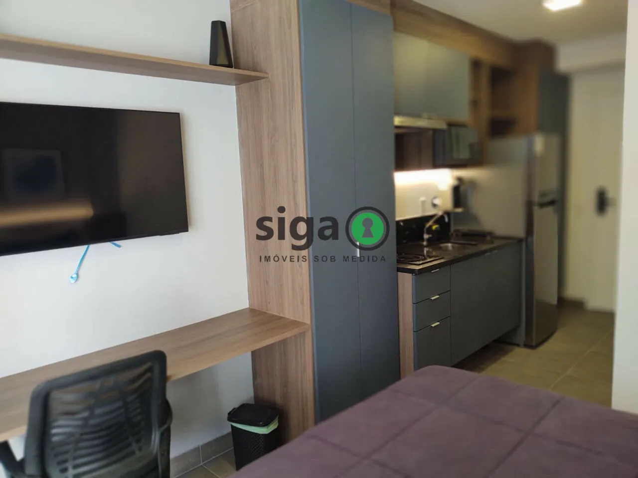 Foto do imóvel Studio para venda na Vila Clementino em andar alto