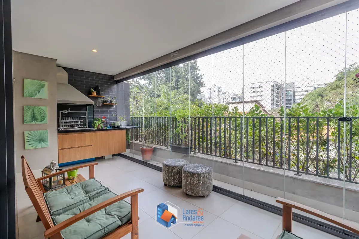 Imagem Apartamento para venda em Campo Belo com 3 quartos, sendo 3 suítes, 138m²