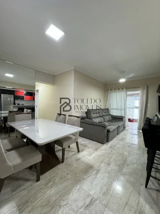 Imagem Apartamento amplo com 81m², 02 dormitórios com suite, planejado, sacada gourmet e andar alto