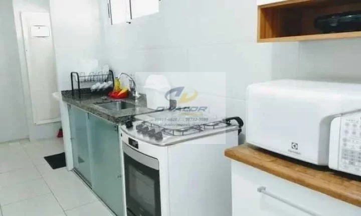 Imagem Vendo Apartamento, Mobiliado, com 73 m², 2 quartos, 1 suíte, sala p/ ambientes e 1 vaga
