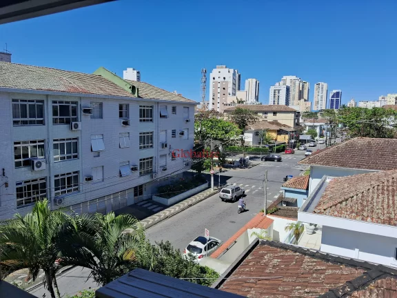 Imagem Belíssimo apartamento bem espaçoso em Santos na Aparecida com 2 dormitórios mais dependência, uma suíte e garagem fechada a venda por R$ 480.000,00