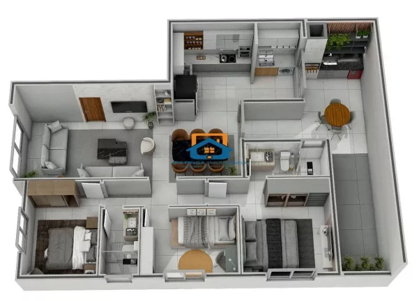 Imagem Lançamento apartamento com varanda gourmet no bairro Imbaúbas.