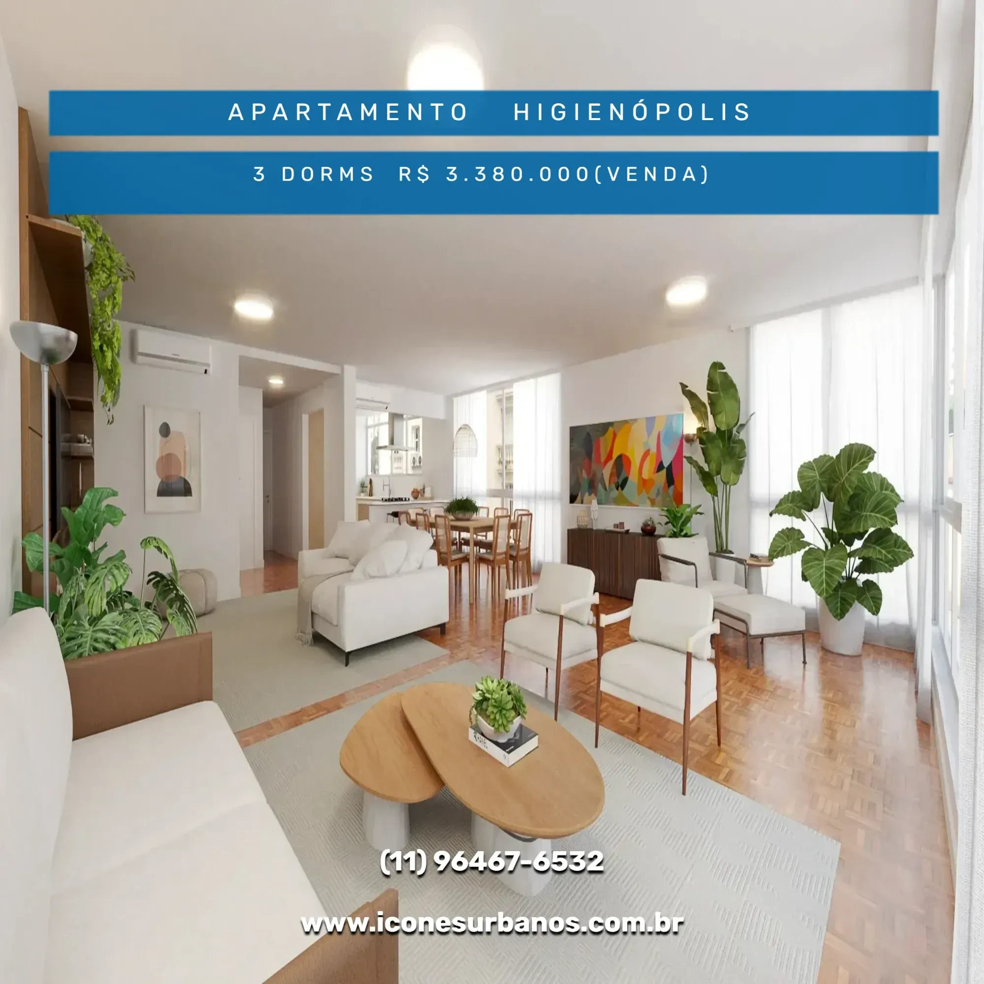 Foto do imóvel Apartamento com 3 Quartos à Venda, 201,7 m² em Rua Alagoas