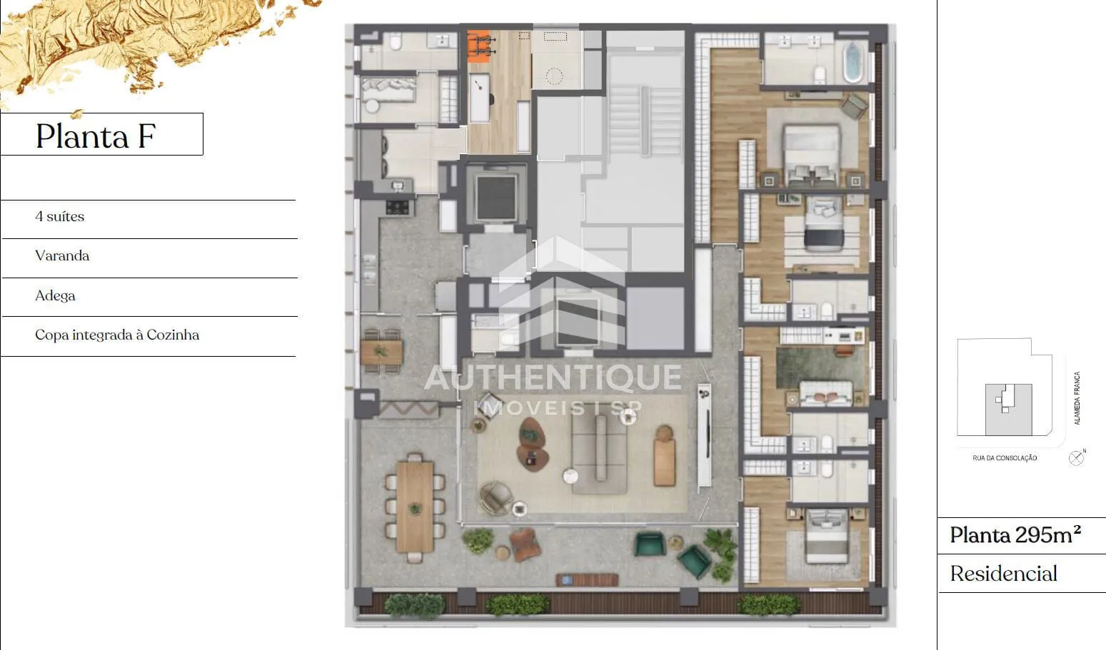 Imagem AYYA JARDINS - Apartamento à venda no bairro Jardim Paulista - São Paulo/SP, Zona Sul