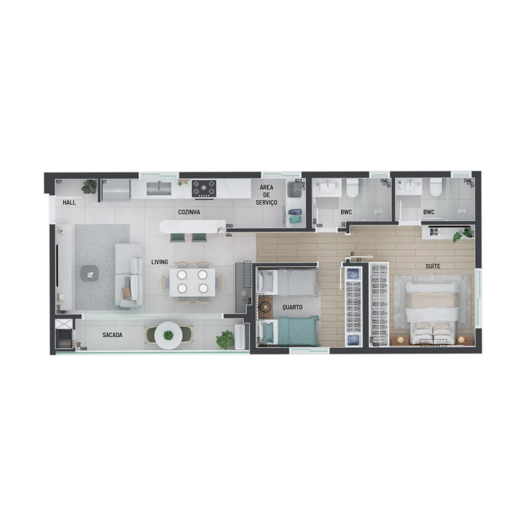 Imagem APARTAMENTO RESIDENCIAL em Curitiba - PR, Portão