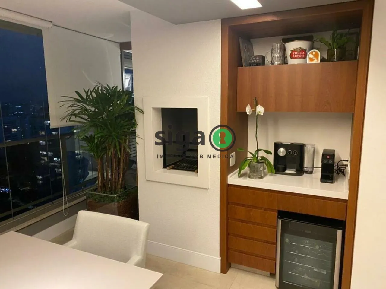 Imagem Habitarte 2 Brooklin - 128m² Mobiliado , 2 Suítes, 3 Vagas e Vista Privilegiada