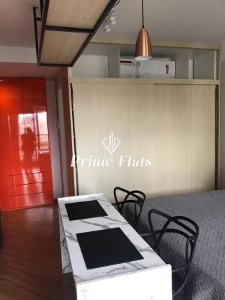 Imagem Flat disponível para locação no Is Moema Condomínio, com 32m² e 1 dormitório