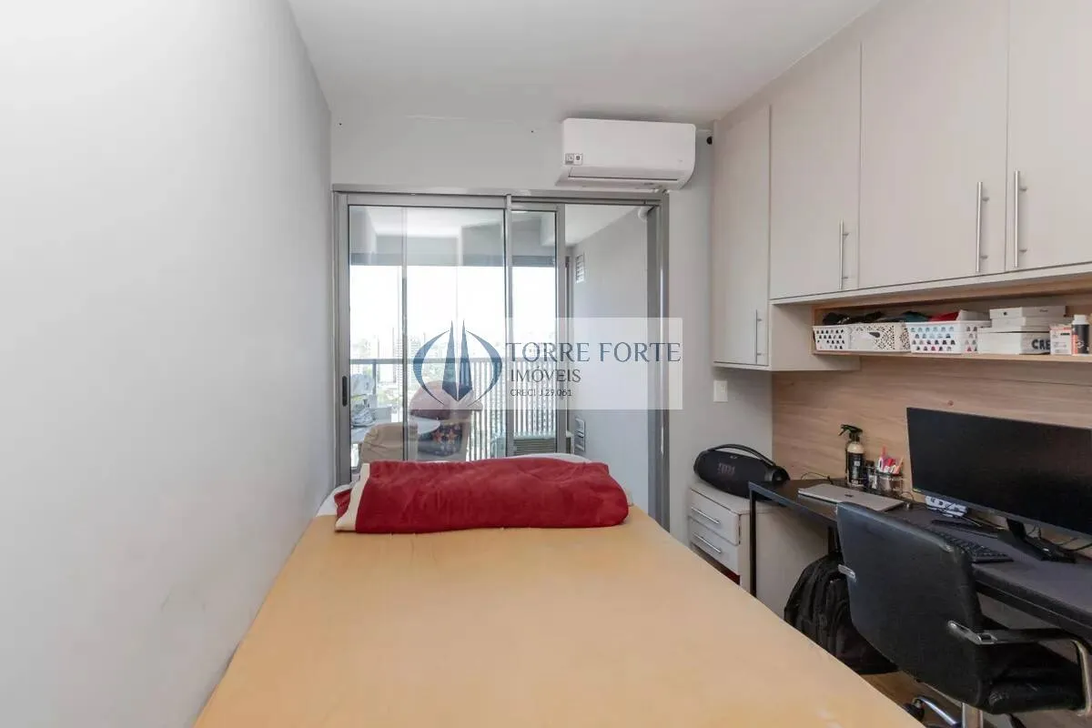 Imagem Apartamento 43 m² 1 dormitório sendo 1 suíte 1 vaga de garagem, Sto. Amaro
