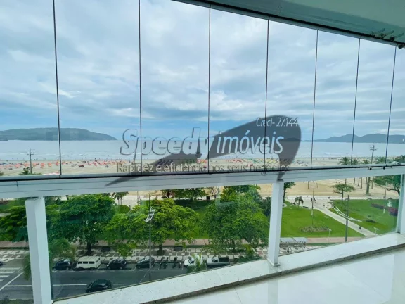 Foto do imóvel Apartamento em Santos, na orla da praia com vista mar em Rua Carlos Affonseca