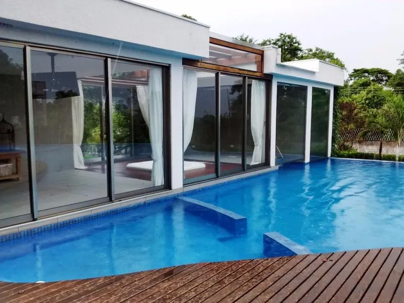 Imagem Imóvel de Luxo em Condomínio Morada do Sol - 8 quartos, 8 suítes, 3 salas, 12 banheiros, 6 vagas, 1.400m² - Vinhedo-SP