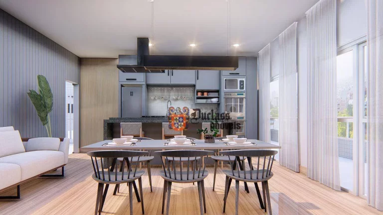 Imagem Apartamento com 2 dormitórios à venda, 79,88 m² a partir de R$ 564.911 - Caiçara - Praia Grande/SP