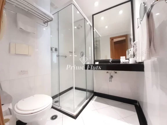 Imagem Flat disponível para venda no Transamérica Excutive Paulista, com 33m², 1 dormitório e 1 vaga de garagem