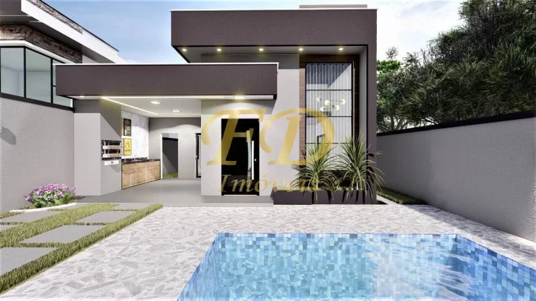 Imagem Casa com Piscina Terra Preta / Financiamento Bancário