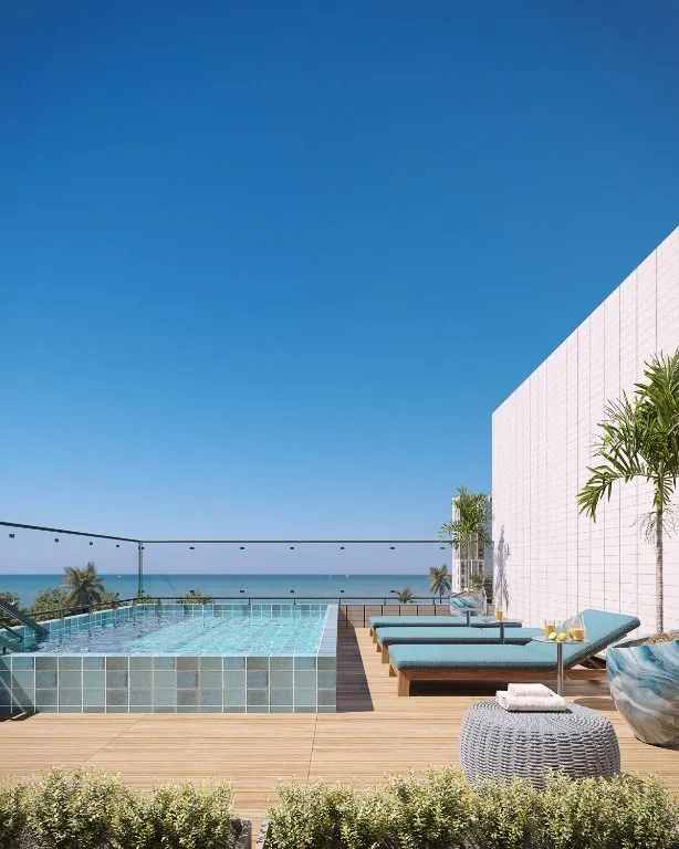 Imagem Apartamento com 2 dormitórios à venda, 51 m² por R$ 349.995,00 - Ponta de Campina - Cabedelo/PB