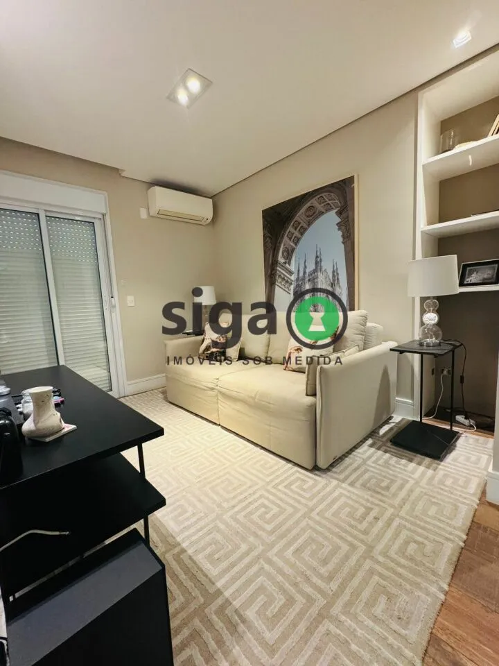 Imagem APARTAMENTO Á VENDA NO BROOKLIN COM 3 SUÍTES, 3 VAGAS, NO BROOKLIN COM PÉ DIREITO DUPLO! 175M²