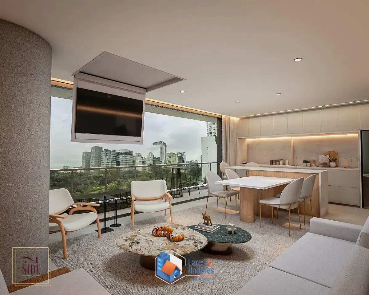 Imagem Apartamento para venda em Vila Olímpia com 2 quartos, sendo 2 suítes, 102m²