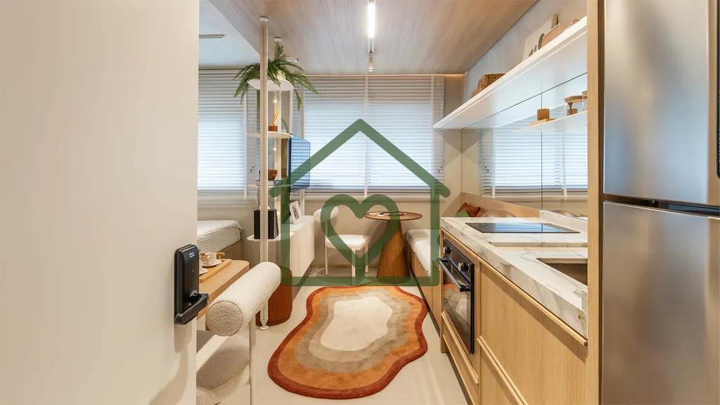 Imagem Em um bairro de lazer. Plantas inteligentes, e um entorno que estimula o movimento. No Shift morar e...