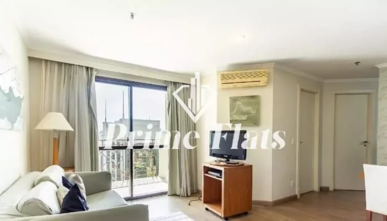Imagem Flat disponível para locação no Quality Suítes Long Stay Vila Olímpia, com 52m², 2 dormitórios e 1 vaga