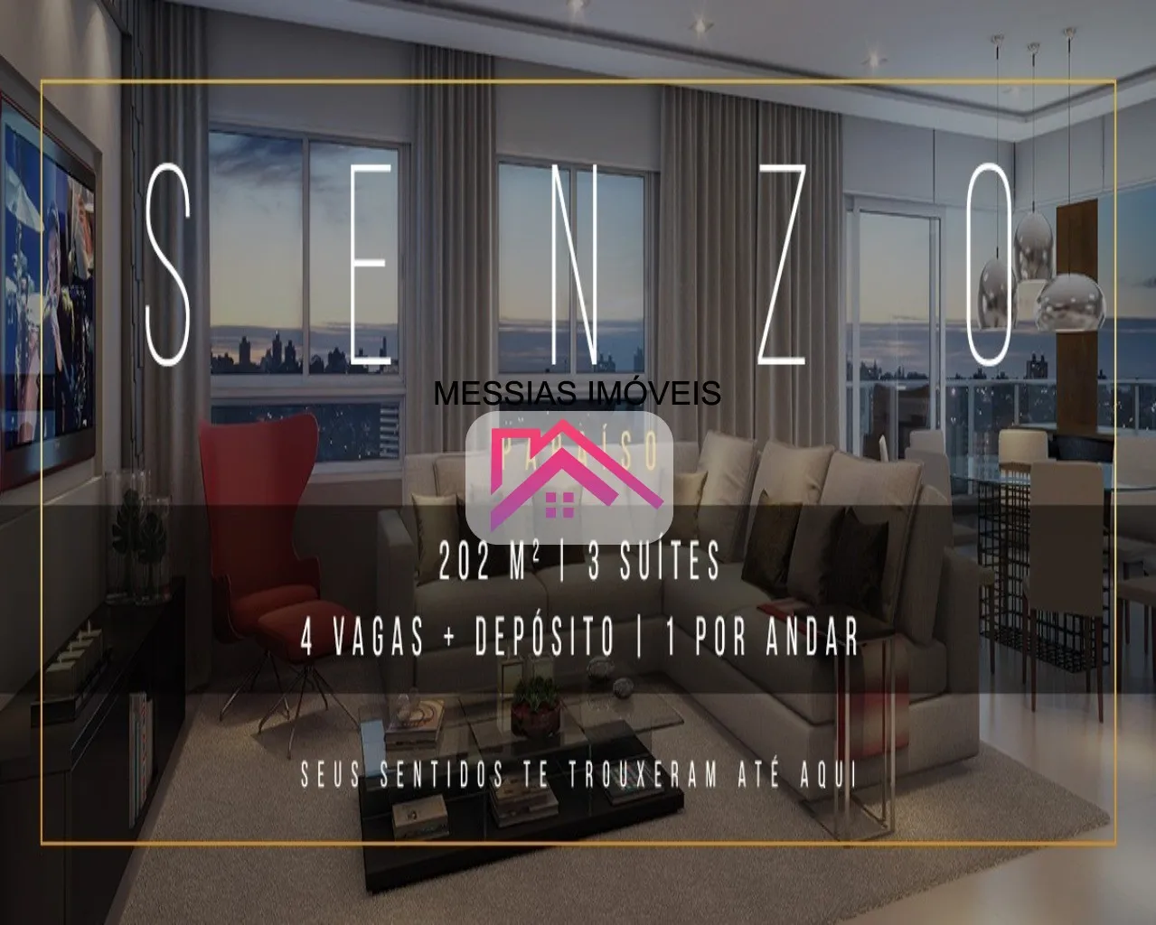 Imagem APARTAMENTOS DE 3 SUITES E 4 VAGAS - SENZO PARAÍSO