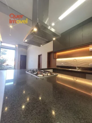 Imagem Casa em condomínio de luxo no Quinta da Primavera, Ribeirão Preto-SP 3 quartos, 3 suítes, 2 salas, 4 banheiros, 4 vagas 155 m² Visite agora! Quer Imóvel Negócios Imobiliários.