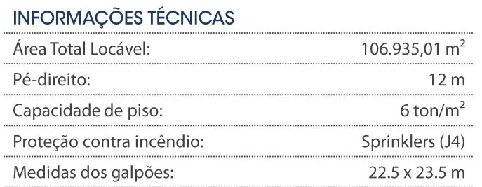 Imagem 9 Galpões com total infra estrutura, a partir de 9000m2 Betim Business Park -Betim/MG