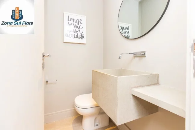 Imagem Impecável Apartamento à Venda No Brooklin Com 1 Suíte e 2 Vagas