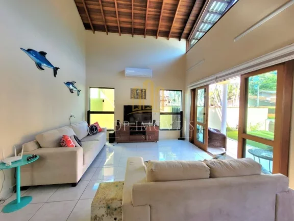 Imagem Maravilhosa casa tres dormitórios piscina espaço gourmet em condominio fechado