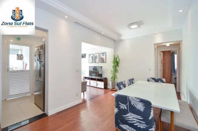 Imagem Apartamento à Venda Em Santo Amaro Com 2 Dormitórios Sendo 1 Suíte e 2 Vagas