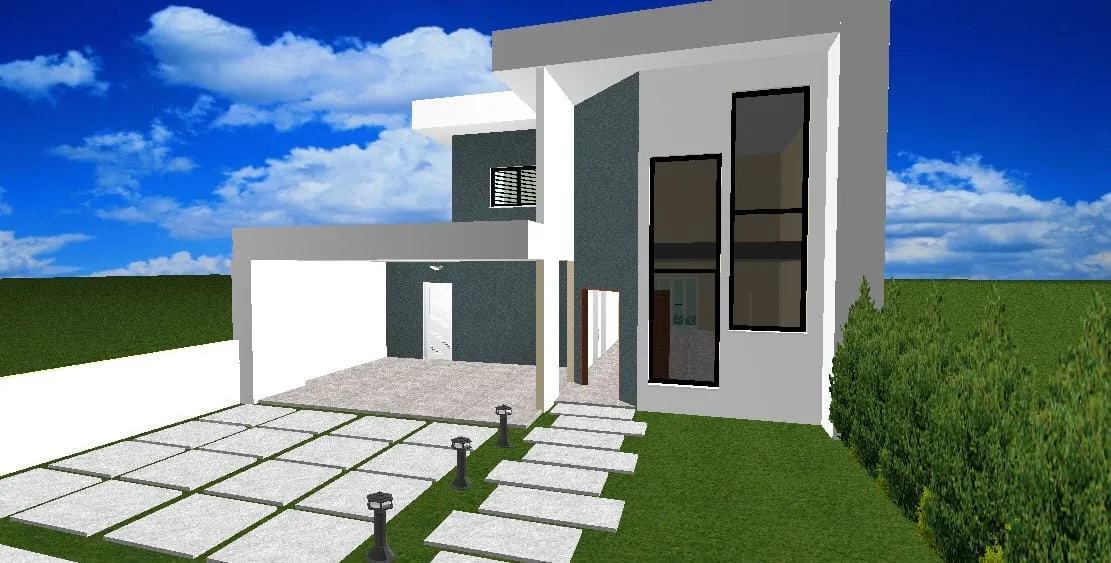 Imagem Casa à venda 3 Quartos, 1 Suite, 2 Vagas, 258.5M², Campo Alegre, Pindamonhangaba - SP | Condomínio Moema Ville