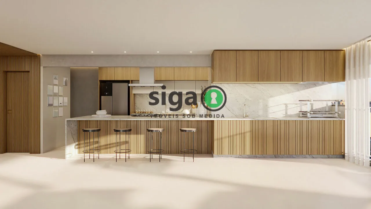 Imagem Apartamento 3 Suítes à Venda no Campo Belo com Varanda Gourmet