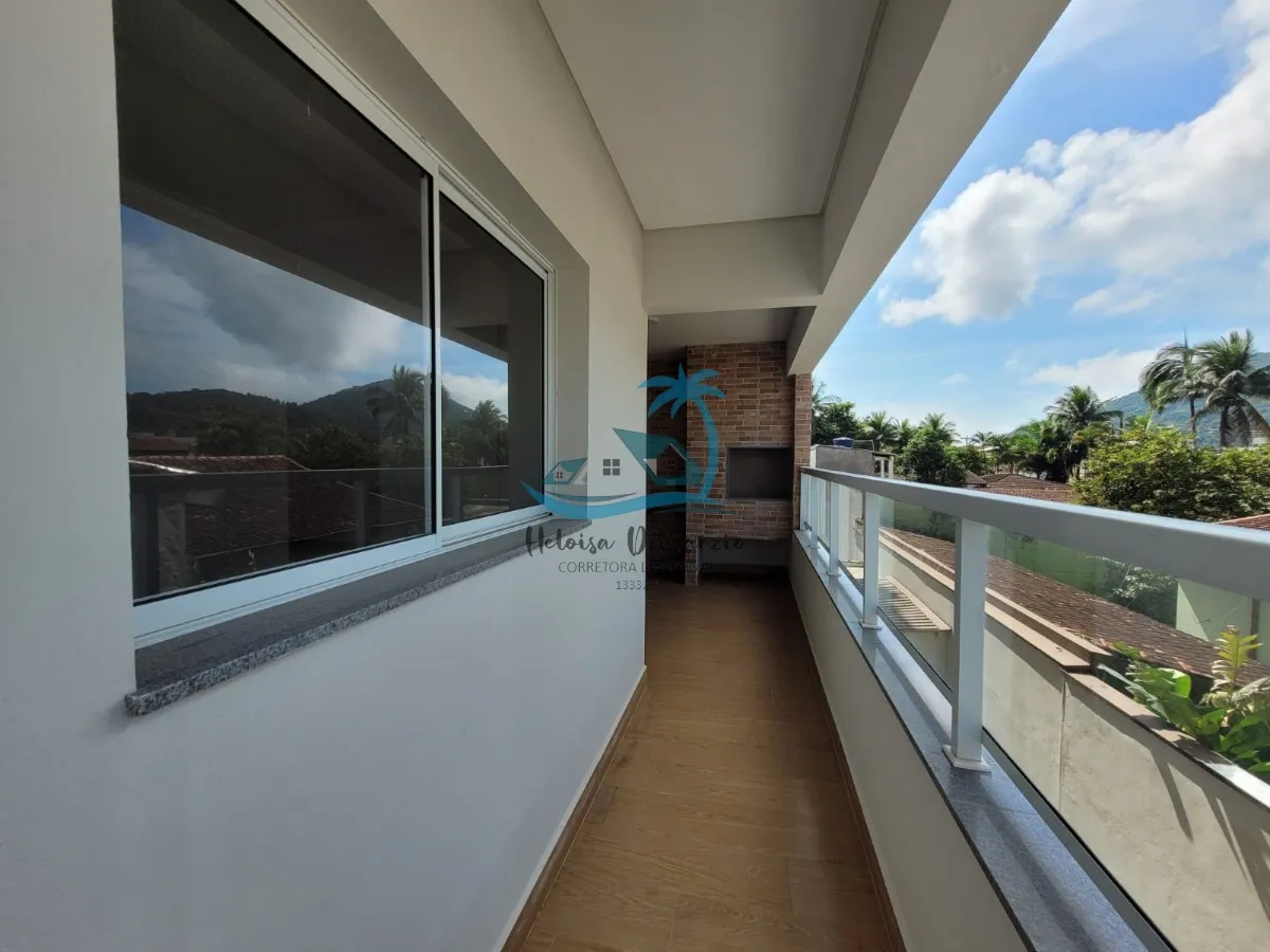 Imagem Excelente apartamento novo à 250 metros da orla do Itaguá em Ubatuba
