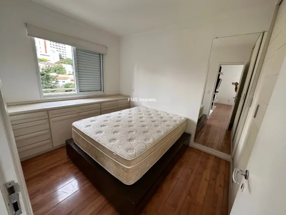 Imagem Aluguel de Apartamento de 1 Quarto com 1 Vaga na Garagem em Sumarezinho, São Paulo-SP - 48m²
