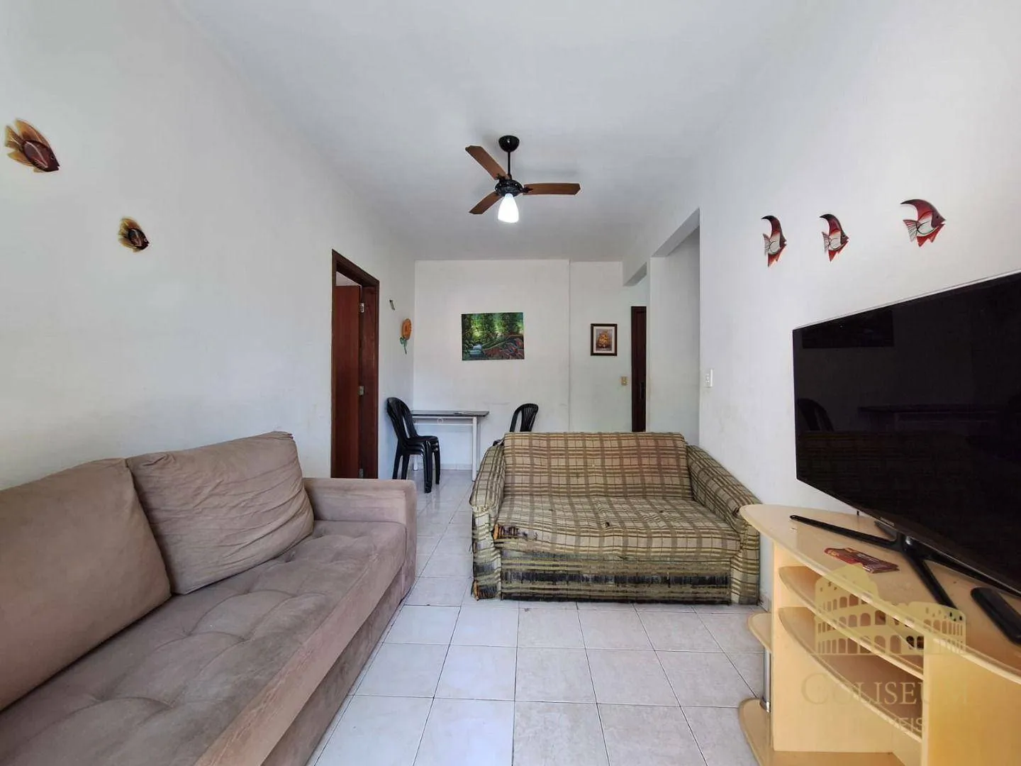 Imagem Apartamento com 1 dormitório à venda, 55 m² por R$ 300.000,00 - Vila Assunção - Praia Grande/SP