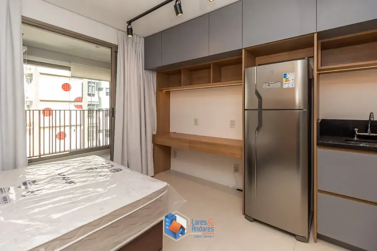 Imagem Studio para venda e locação em Vila Madalena com 1 quarto, sendo 1 suíte, 27m²