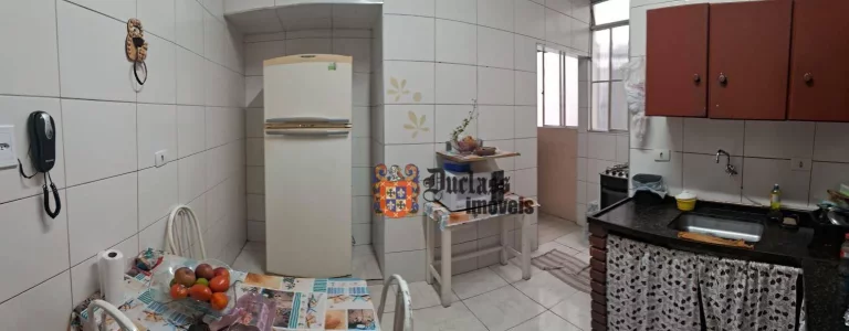 Imagem Apartamento com 3 dormitórios à venda, 102 m² por R$ 300.000 - Itararé - São Vicente/SP