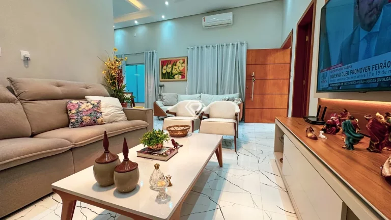 Imagem Casa 3 Suítes, 138.91 m² C/ Lazer na 407 Sul