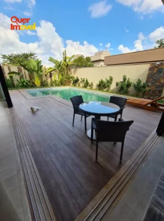 Imagem Espetacular casa em condomínio à venda em Ribeirão Preto-SP Jardim Olhos D Água I 4 quartos, 4 suítes, 2 salas, 5 banheiros, 4 vagas, 390m².