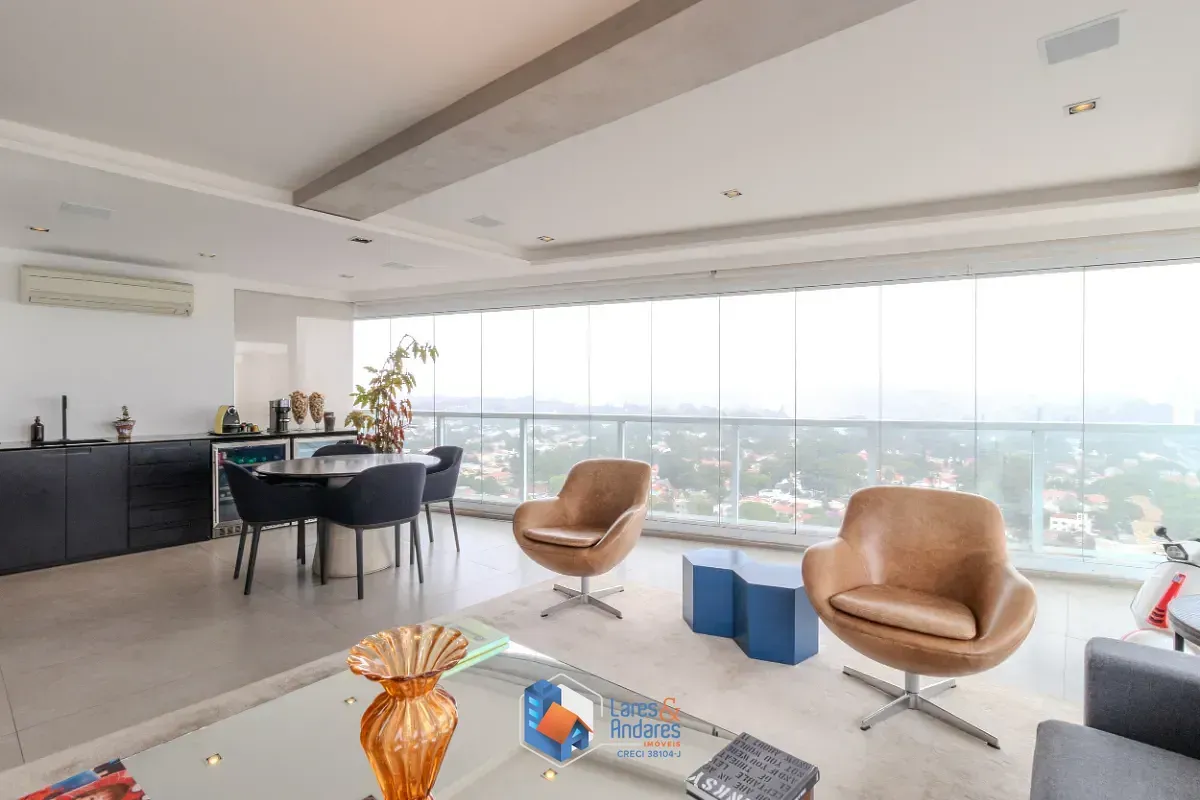 Imagem Apartamento para venda em Campo Belo com 3 quartos, sendo 3 suítes, 219m²
