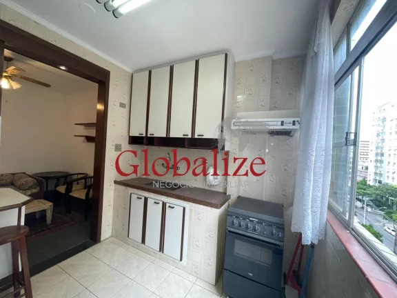 Imagem APARTAMENTO À VENDA COM 2 DORMITÓRIOS, 2 VAGAs DE GARAGEM NO BAIRRO DO GONZAGA EM SANTOS POR R$469.000,00