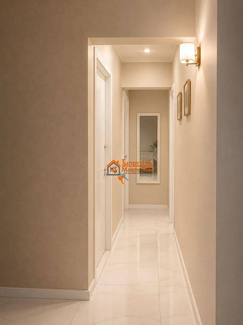Imagem Apartamento com 3 dormitórios à venda, 72 m² por R$ 405.000,00 - Vila Rosália - Guarulhos/SP