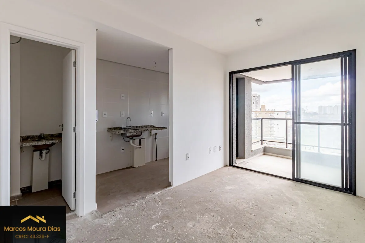 Imagem Apartamento Novo com Varanda Gourmet no Centro de Osasco com 2 Suítes, 2 Vagas e Depósito, Vista Livre. Edifício com Lazer