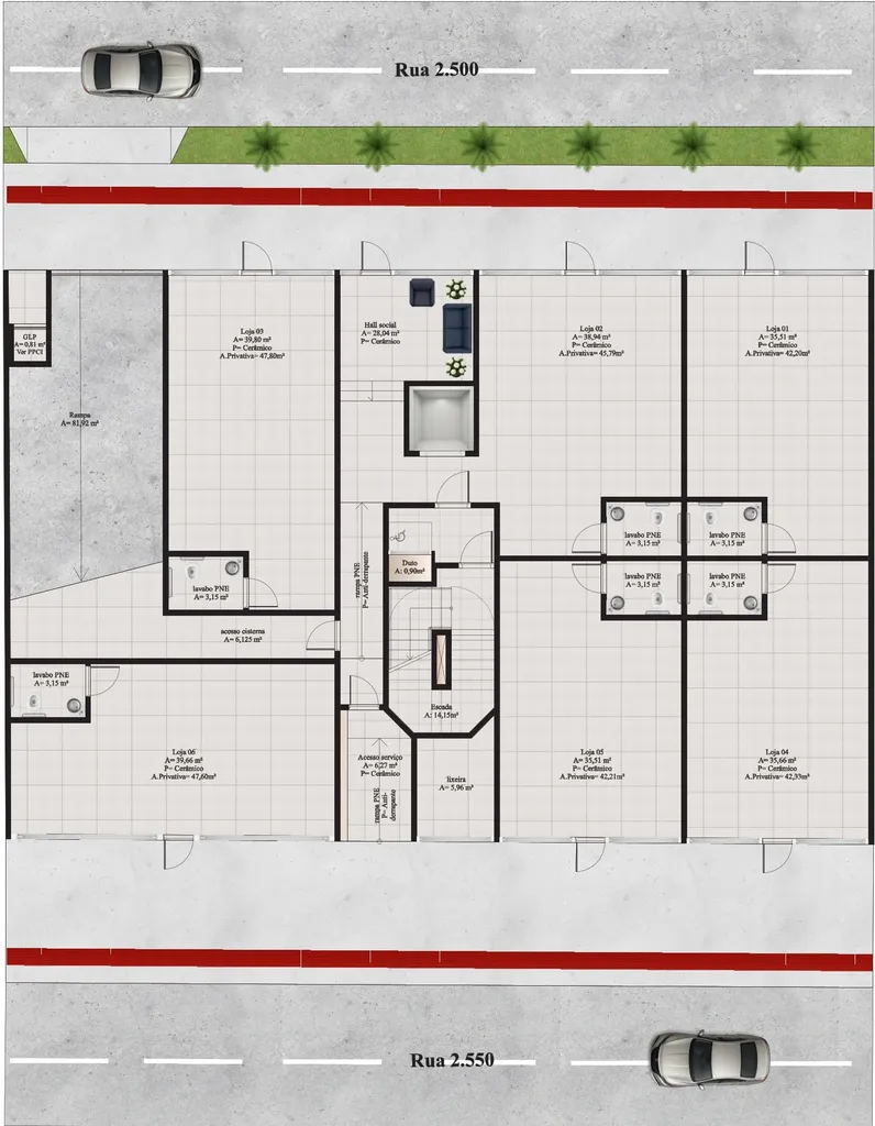 Imagem Excelente oportunidade: Ponto Comercial à venda em Balneário Camboriú-SC, Centro - 45,79m², 1 banheiro!