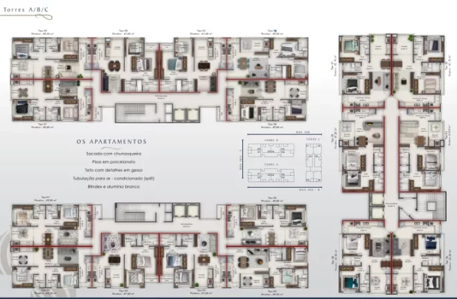 Imagem Ilha Li Galli Residence - Fase 2 - Apartamento à venda no bairro Morretes - Itapema/SC